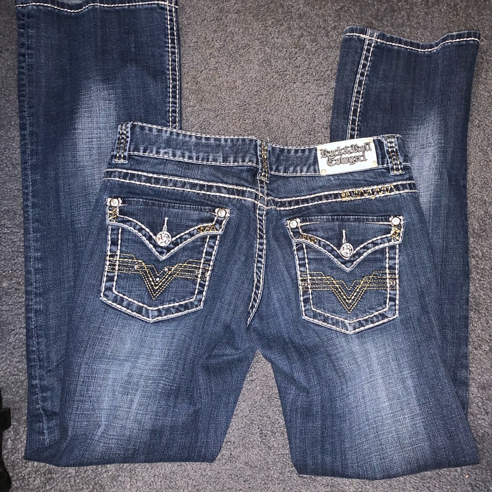 Rock and roll cowgirl jeans